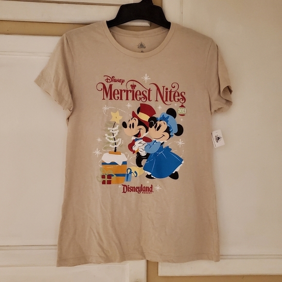 Disney Tops - Disney Women's Official 2021 Merriest Night T-shirt